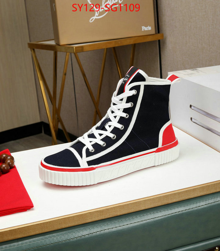 Men shoes-Christian Louboutin designer high replica ID: SG1109 $: 129USD