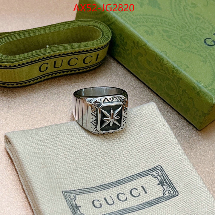 Jewelry-Gucci fake aaaaa ID: JG2820 $: 52USD