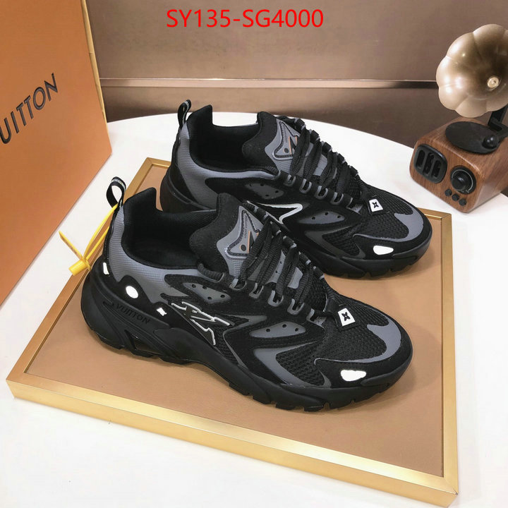 Men Shoes-LV new designer replica ID: SG4000 $: 135USD