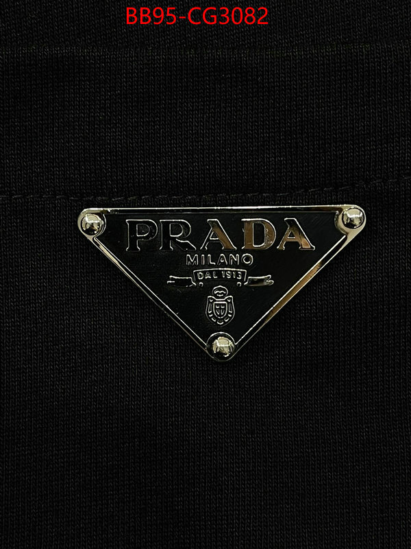 Clothing-Prada wholesale designer shop ID: CG3082 $: 95USD