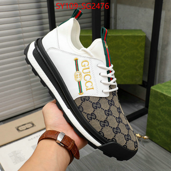 Men Shoes-Gucci buy high-quality fake ID: SG2476 $: 109USD