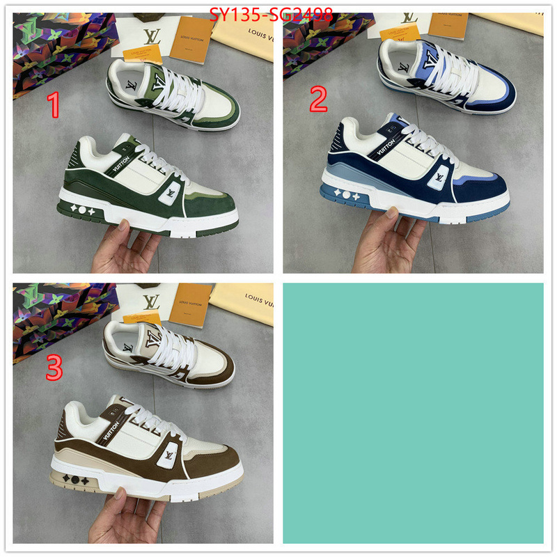 Men Shoes-LV luxury fake ID: SG2498 $: 135USD