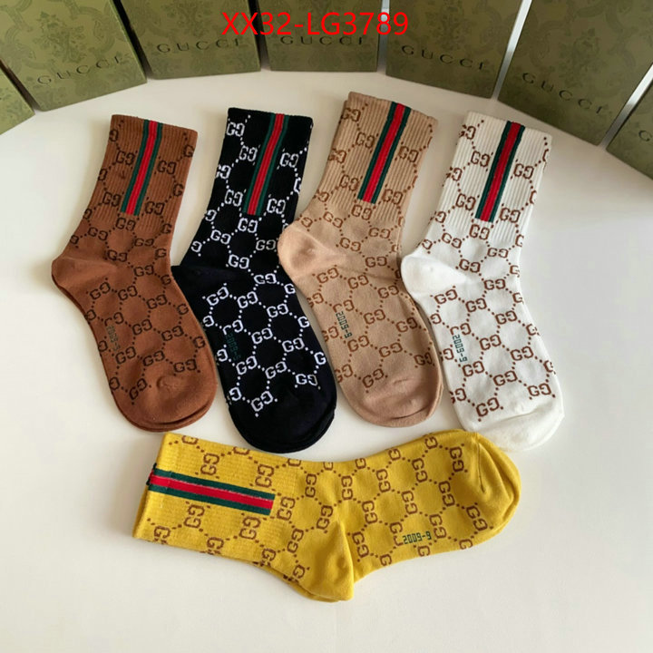 Sock-Gucci buy best quality replica ID: LG3789 $: 32USD