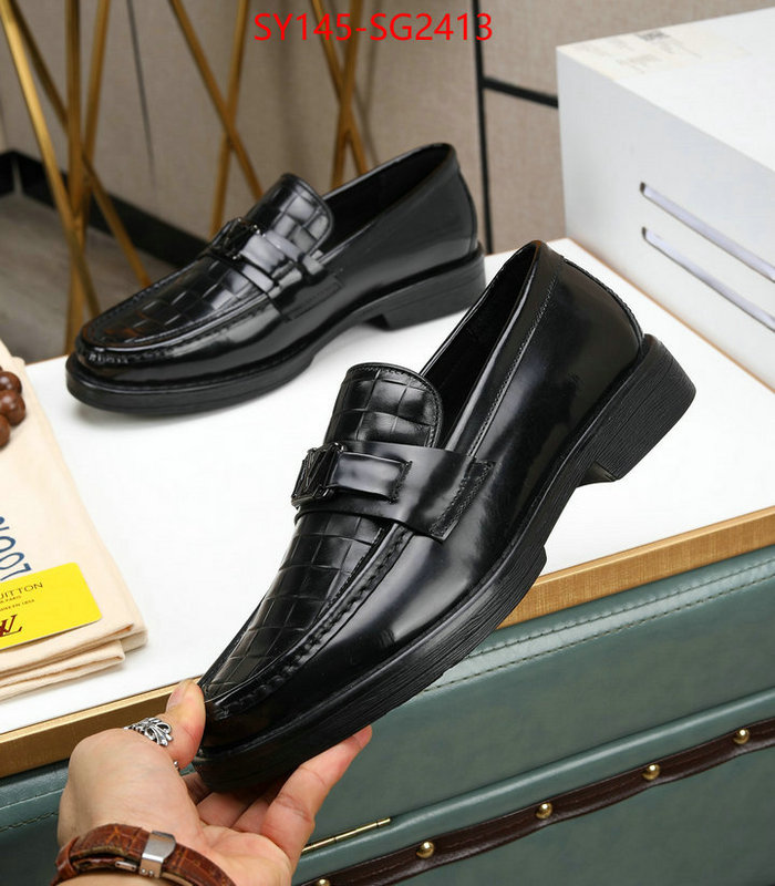 Men Shoes-LV top quality fake ID: SG2413 $: 145USD