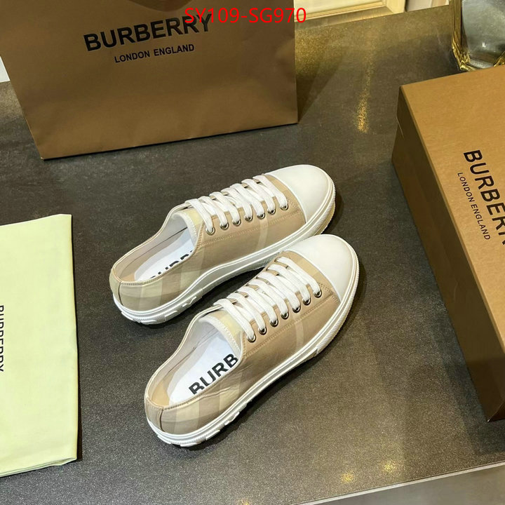 Men Shoes-Burberry best quality replica ID: SG970 $: 109USD