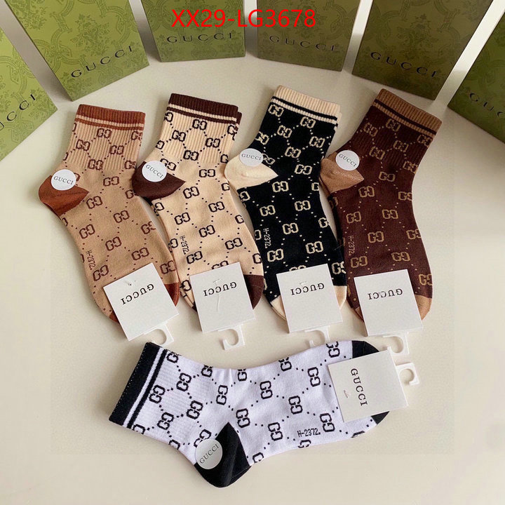 Sock-Gucci buy first copy replica ID: LG3678 $: 29USD