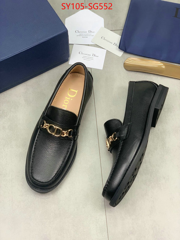 Men shoes-Dior high quality replica designer ID: SG552 $: 105USD