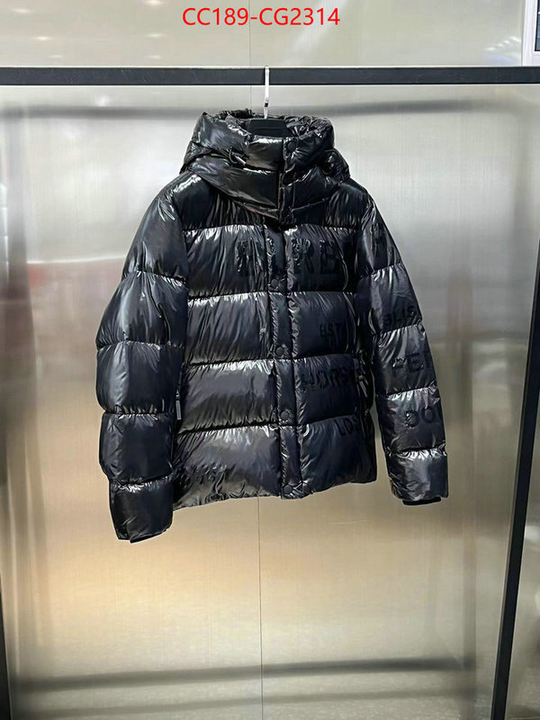 Down jacket Men-Burberry from china ID: CG2314 $: 189USD