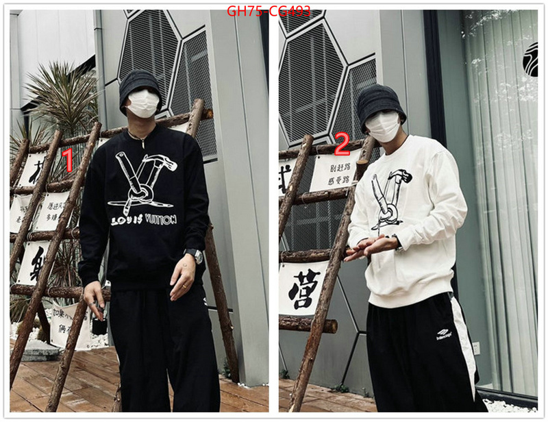 Clothing-LV replica aaaaa+ designer ID: CG493 $: 75USD