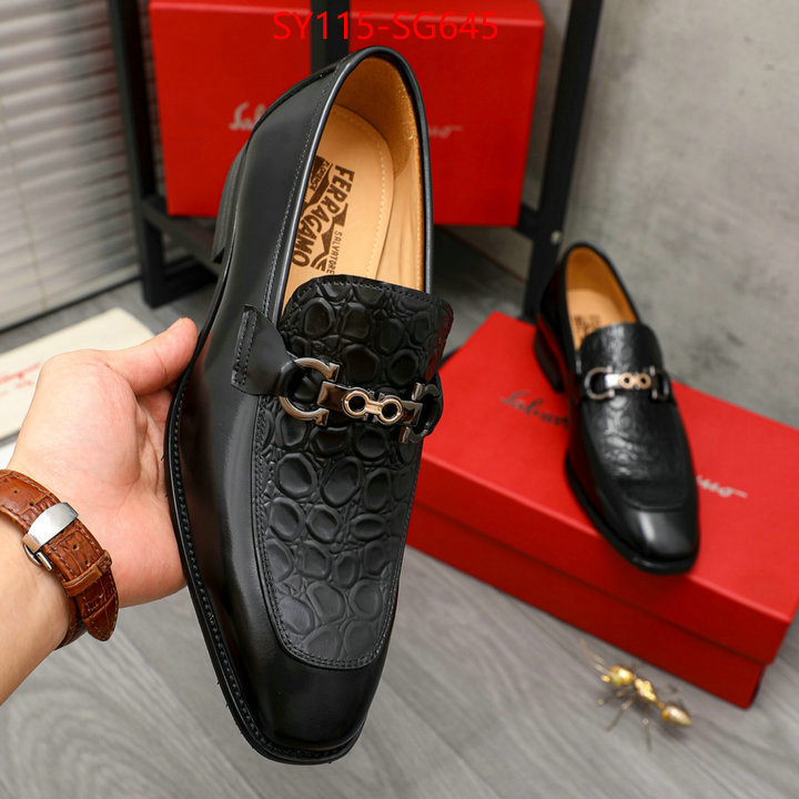 Men shoes-Ferragamo replcia cheap from china ID: SG645 $: 115USD