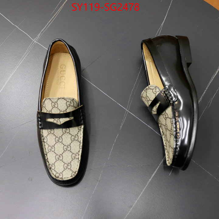 Men Shoes-Gucci 2023 aaaaa replica 1st copy ID: SG2478 $: 119USD