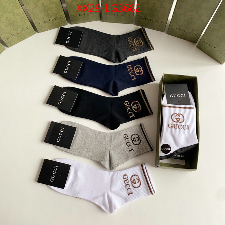 Sock-Gucci perfect quality designer replica ID: LG3682 $: 29USD