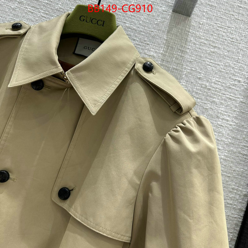 Clothing-Gucci buy high-quality fake ID: CG910 $: 149USD