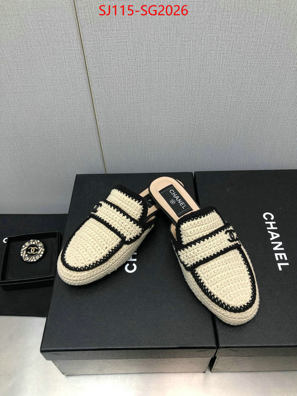 Women Shoes-Chanel the highest quality fake ID: SG2026 $: 115USD