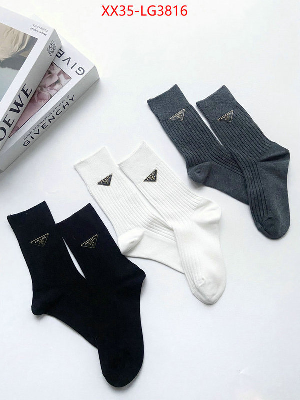 Sock-Prada the top ultimate knockoff ID: LG3816 $: 35USD