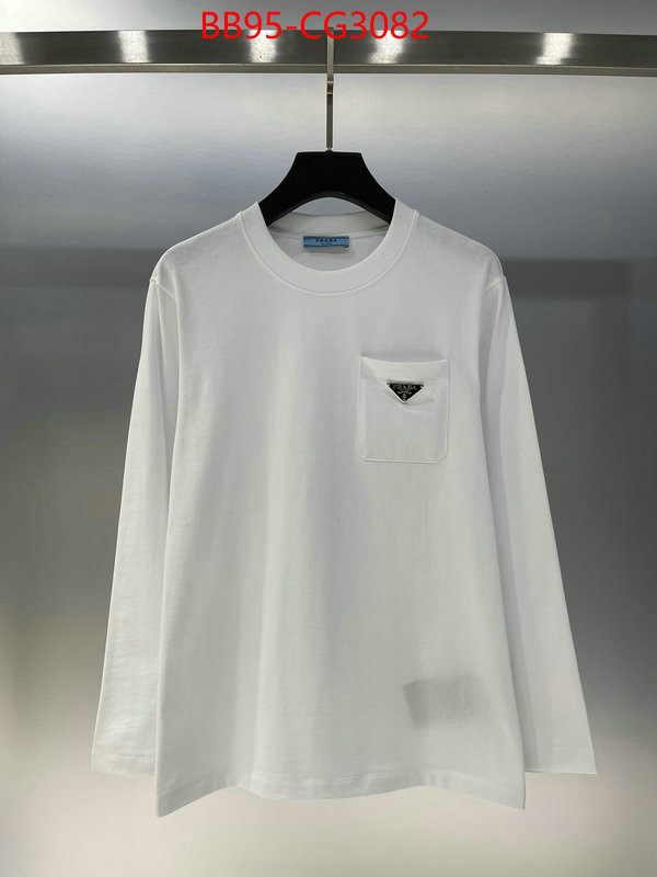 Clothing-Prada wholesale designer shop ID: CG3082 $: 95USD