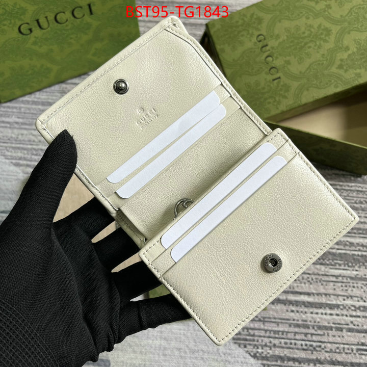 Gucci Bags(TOP)-Wallet- fashion designer ID: TG1843 $: 95USD