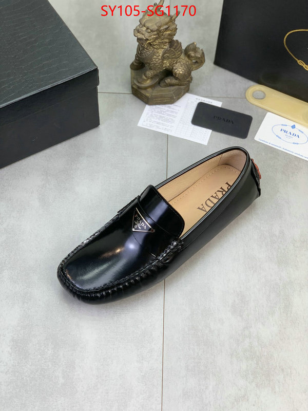 Men shoes-Prada top quality fake ID: SG1170 $: 105USD