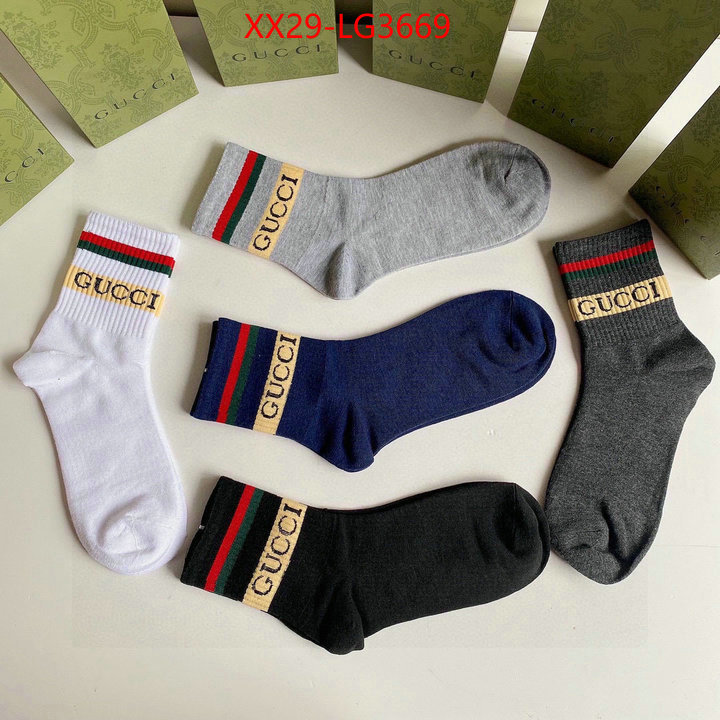 Sock-Gucci replica us ID: LG3669 $: 29USD