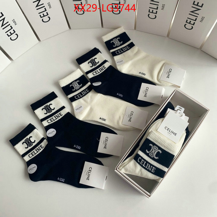 Sock-CELINE buy aaaaa cheap ID: LG3744 $: 29USD