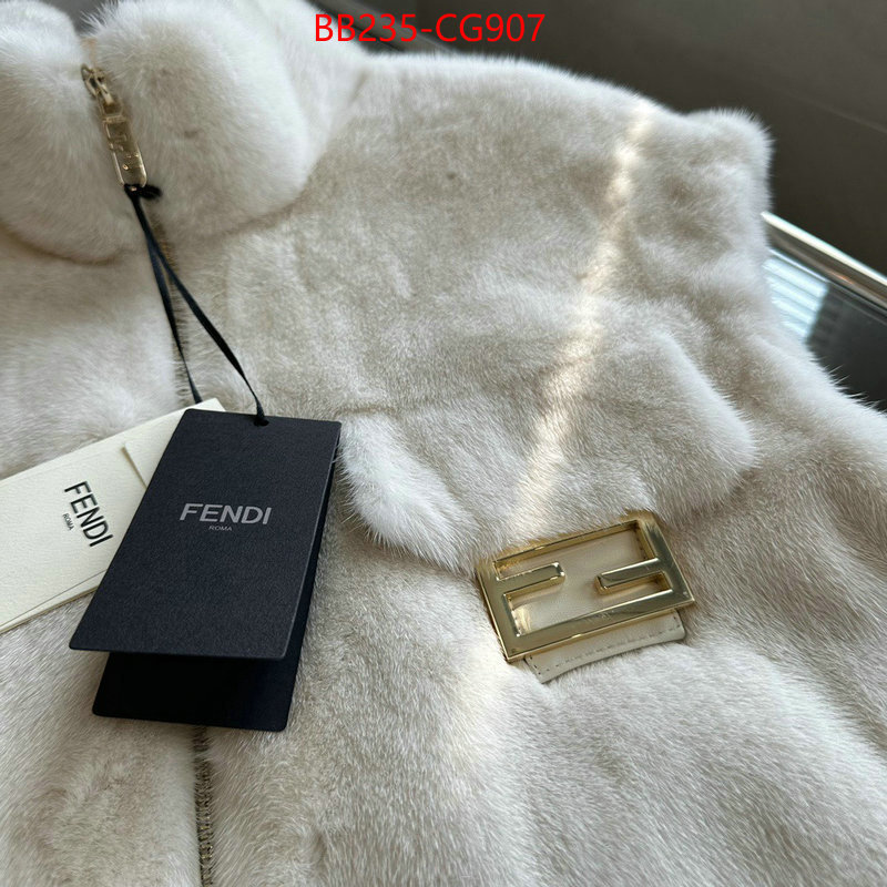 Clothing-Fendi fashion replica ID: CG907 $: 235USD