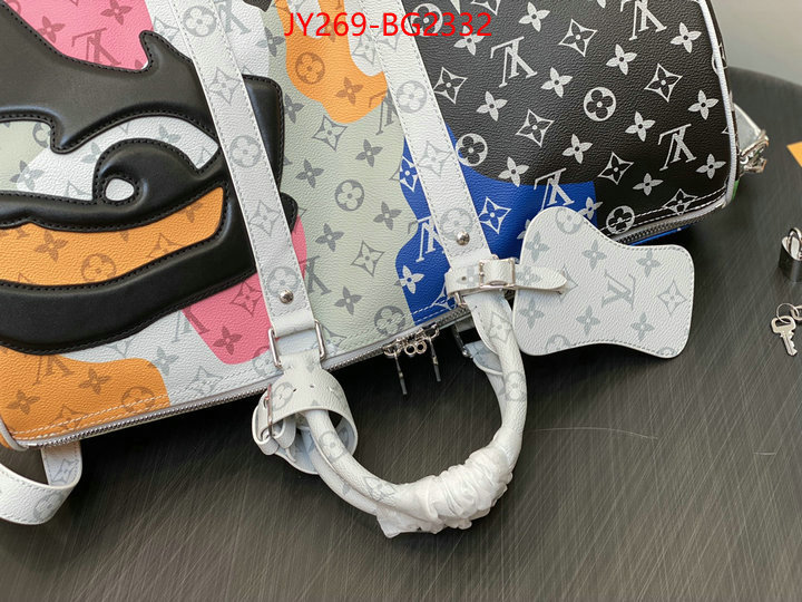 LV Bags(TOP)-Keepall BandouliRe 45-50- where can i buy ID: BG2332 $: 269USD