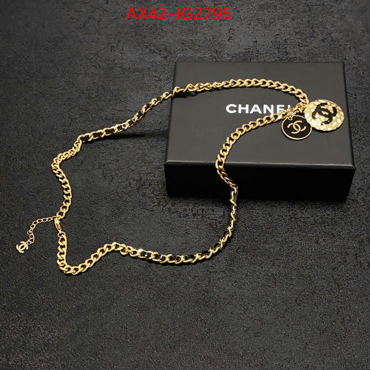 Jewelry-Chanel buying replica ID: JG2795 $: 42USD