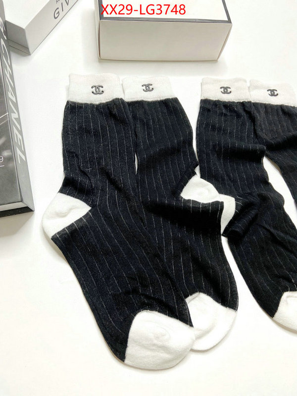 Sock-Chanel replica us ID: LG3748 $: 29USD