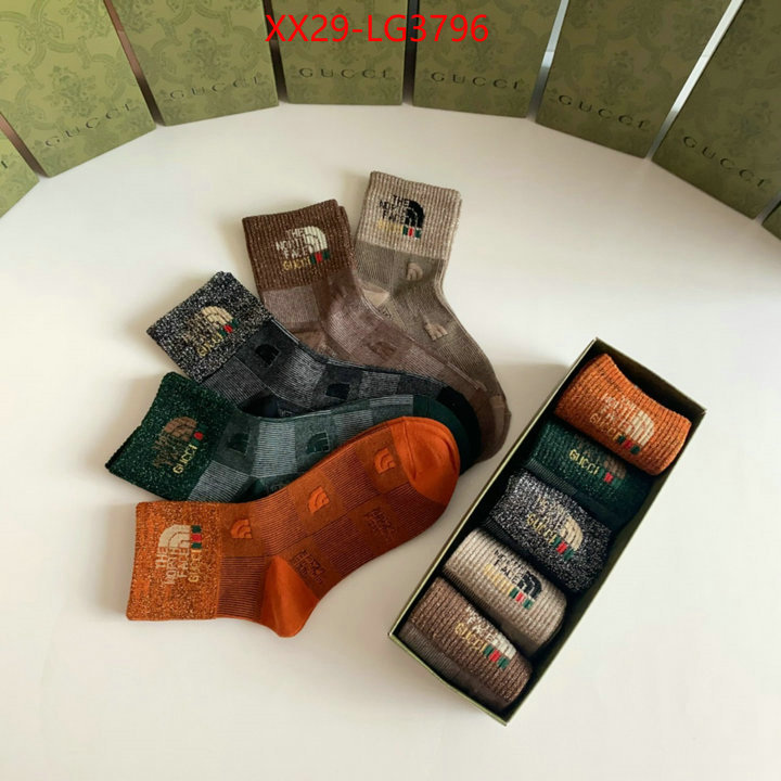 Sock-Gucci fake ID: LG3796 $: 29USD