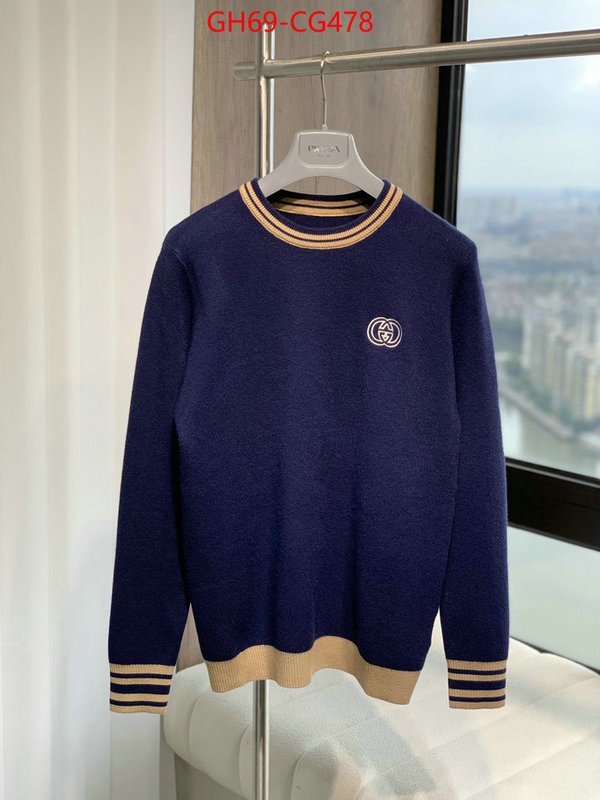 Clothing-Gucci what's the best place to buy replica ID: CG478 $: 69USD