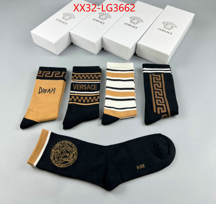 Sock-Versace replicas buy special ID: LG3662 $: 32USD