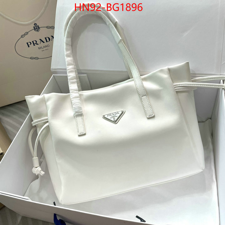 Prada Bags (4A)-Handbag- 2023 replica wholesale cheap sales online ID: BG1896 $: 92USD