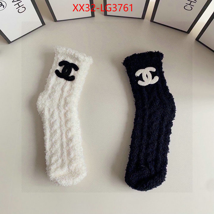 Sock-Chanel 1:1 replica wholesale ID: LG3761 $: 32USD