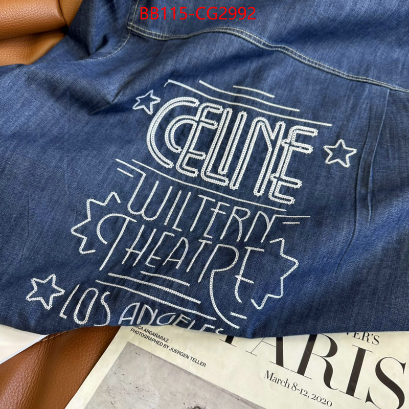 Clothing-Celine how to buy replica shop ID: CG2992 $: 115USD