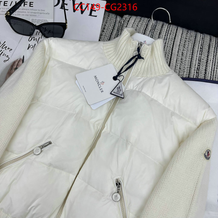 Down jacket Women-Moncler wholesale replica shop ID: CG2316 $: 149USD