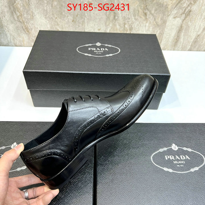 Men shoes-Prada best site for replica ID: SG2431 $: 185USD