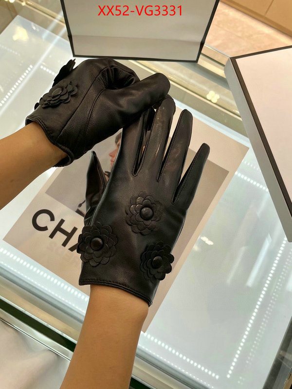 Gloves-Chanel good ID: VG3331 $: 52USD