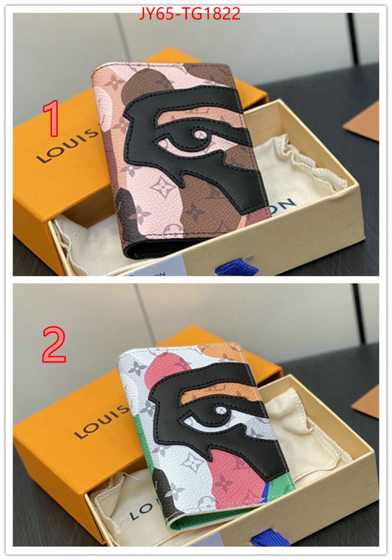 LV Bags(TOP)-Wallet buy best high-quality ID: TG1822 $: 65USD