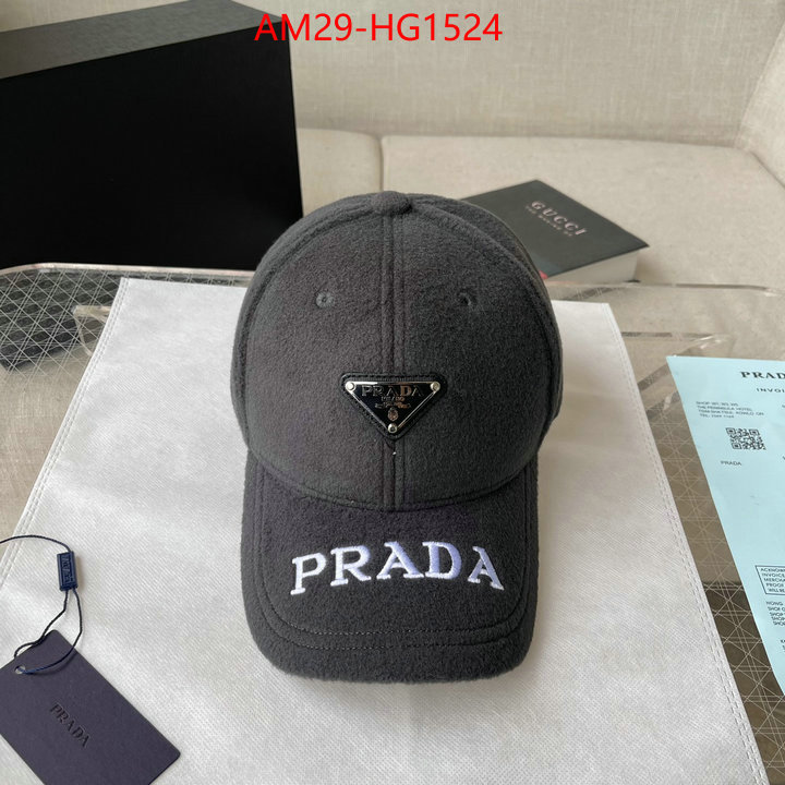 Cap (Hat)-Prada high quality designer replica ID: HG1524 $: 29USD