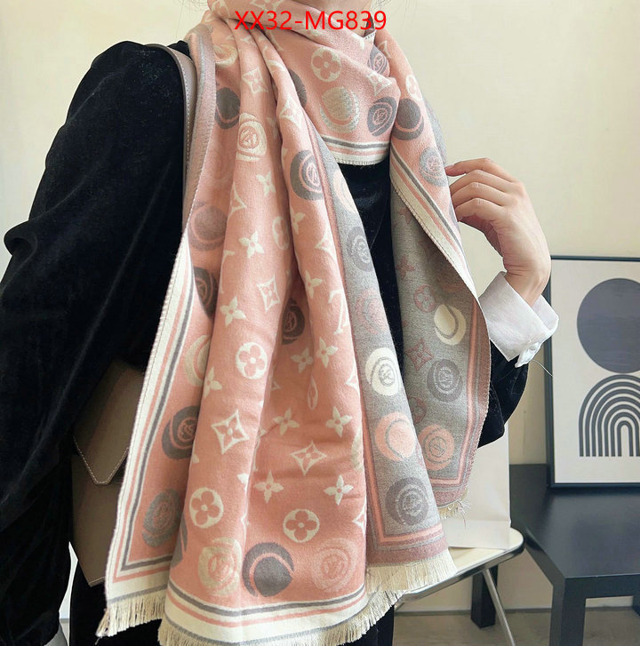 Scarf-LV designer 7 star replica ID: MG839 $: 32USD