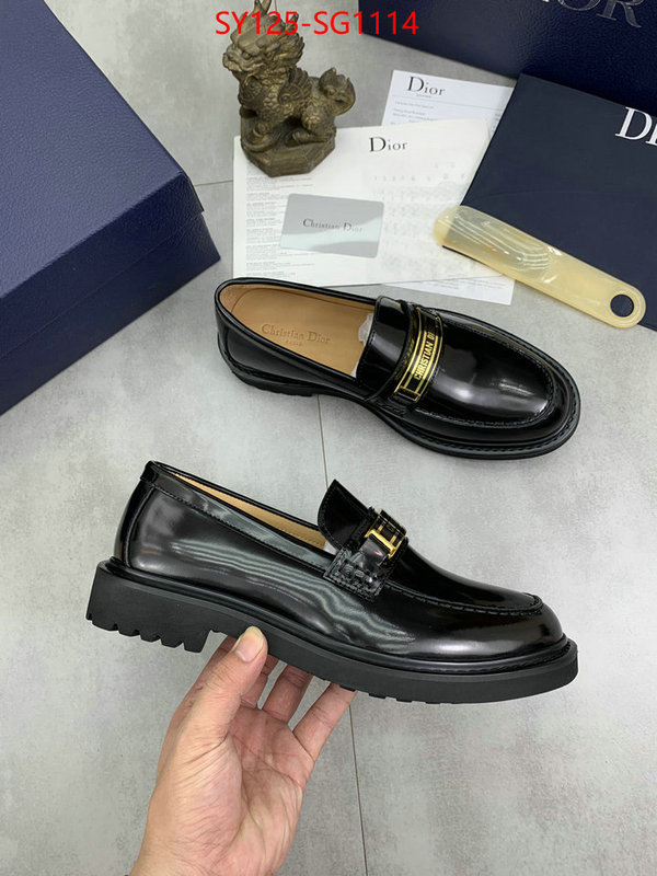 Men shoes-Dior cheap high quality replica ID: SG1114 $: 125USD