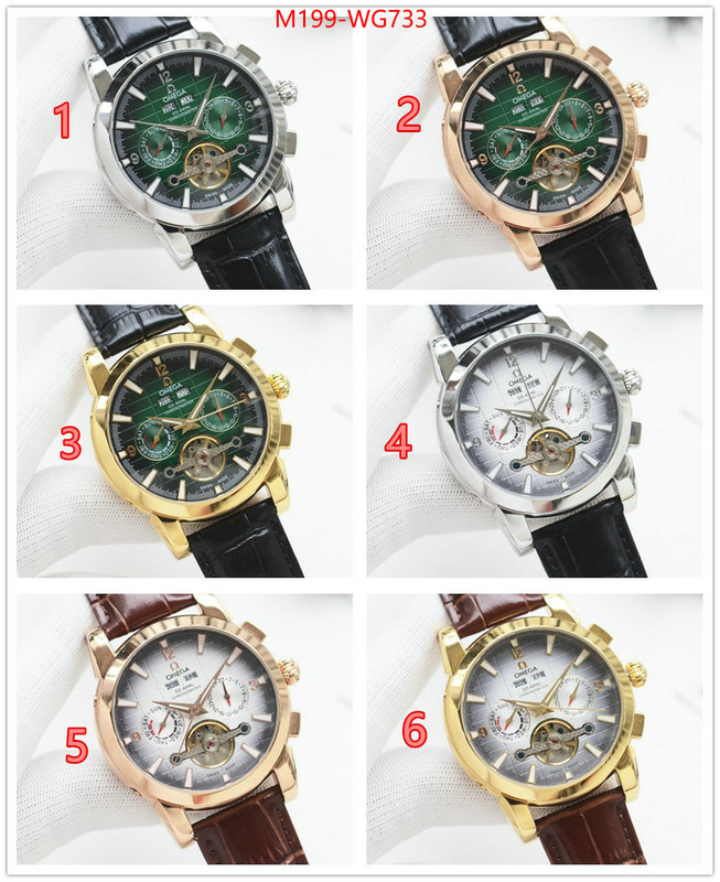 Watch(TOP)-Omega designer high replica ID: WG733 $: 199USD