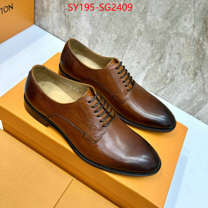 Men Shoes-LV what 1:1 replica ID: SG2409 $: 195USD