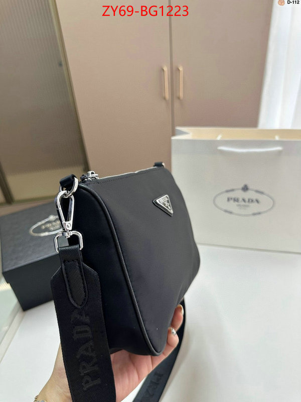 Prada Bags (4A)-Diagonal- 1:1 replica wholesale ID: BG1223 $: 69USD