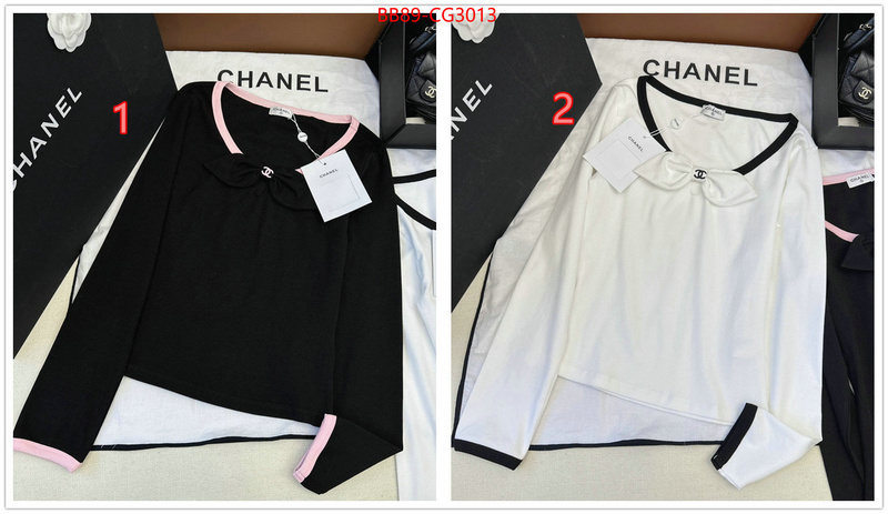 Clothing-Chanel shop the best high quality ID: CG3013 $: 89USD