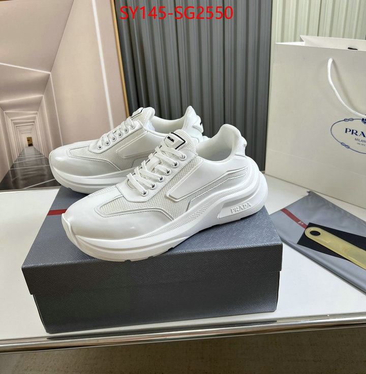 Men shoes-Prada buy first copy replica ID: SG2550 $: 145USD