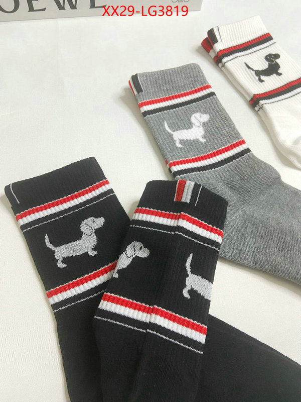 Sock-Thom Browne aaaaa class replica ID: LG3819 $: 29USD