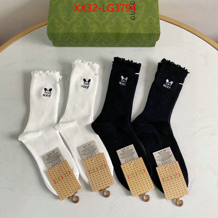 Sock-Gucci best website for replica ID: LG3794 $: 32USD