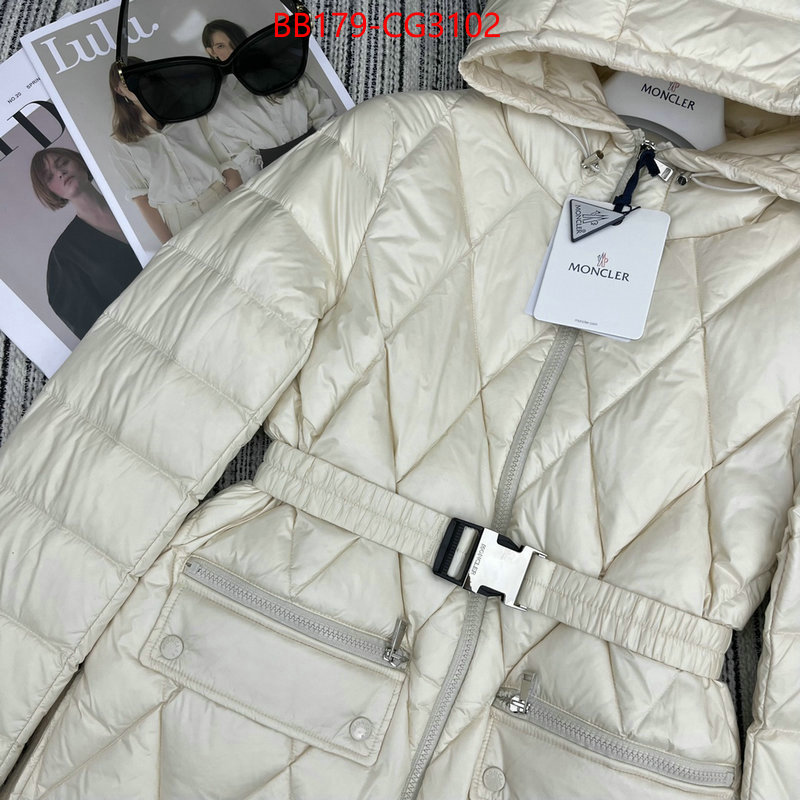 Down jacket Men-Moncler buy aaaaa cheap ID: CG3102 $: 179USD