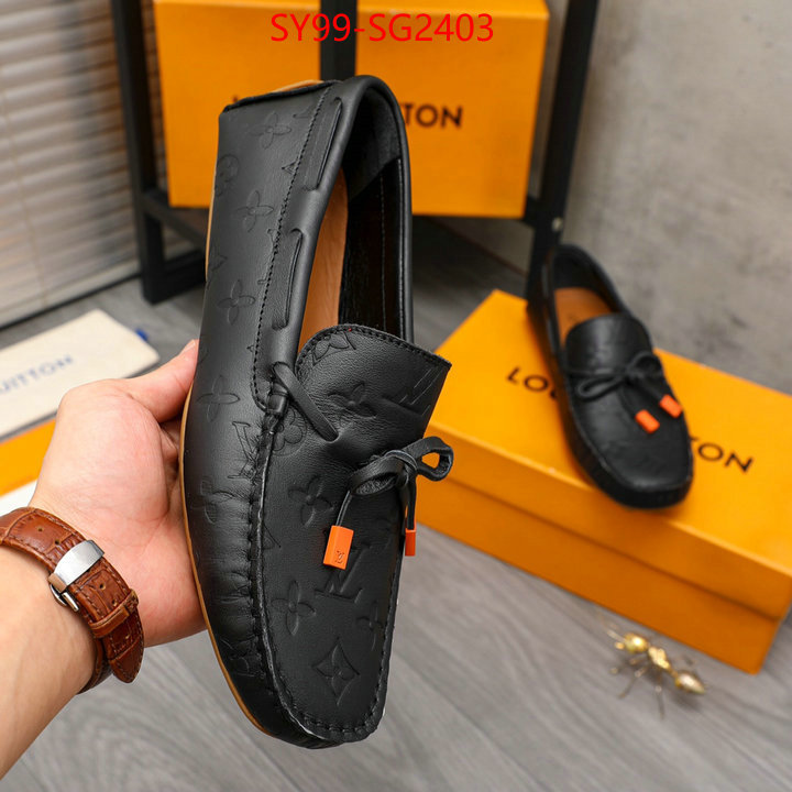 Men Shoes-LV designer fake ID: SG2403 $: 99USD